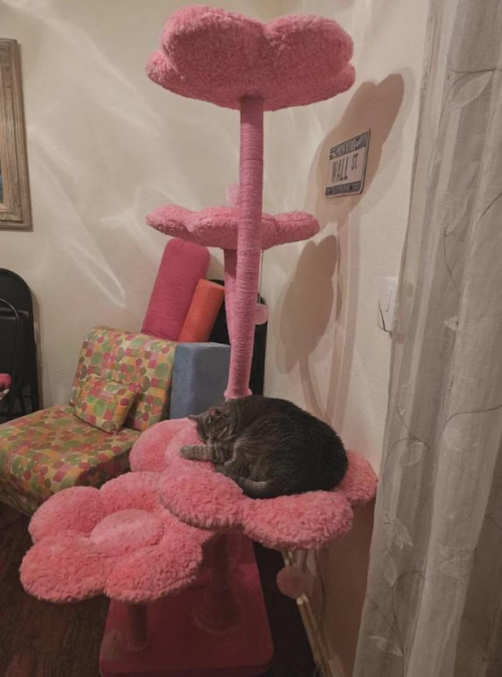 Ma boutique Cat trees Elysian Pink Princess Flower Cat Tree