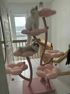 Ma boutique Cat trees Elysian Pink Flower Cat Tree