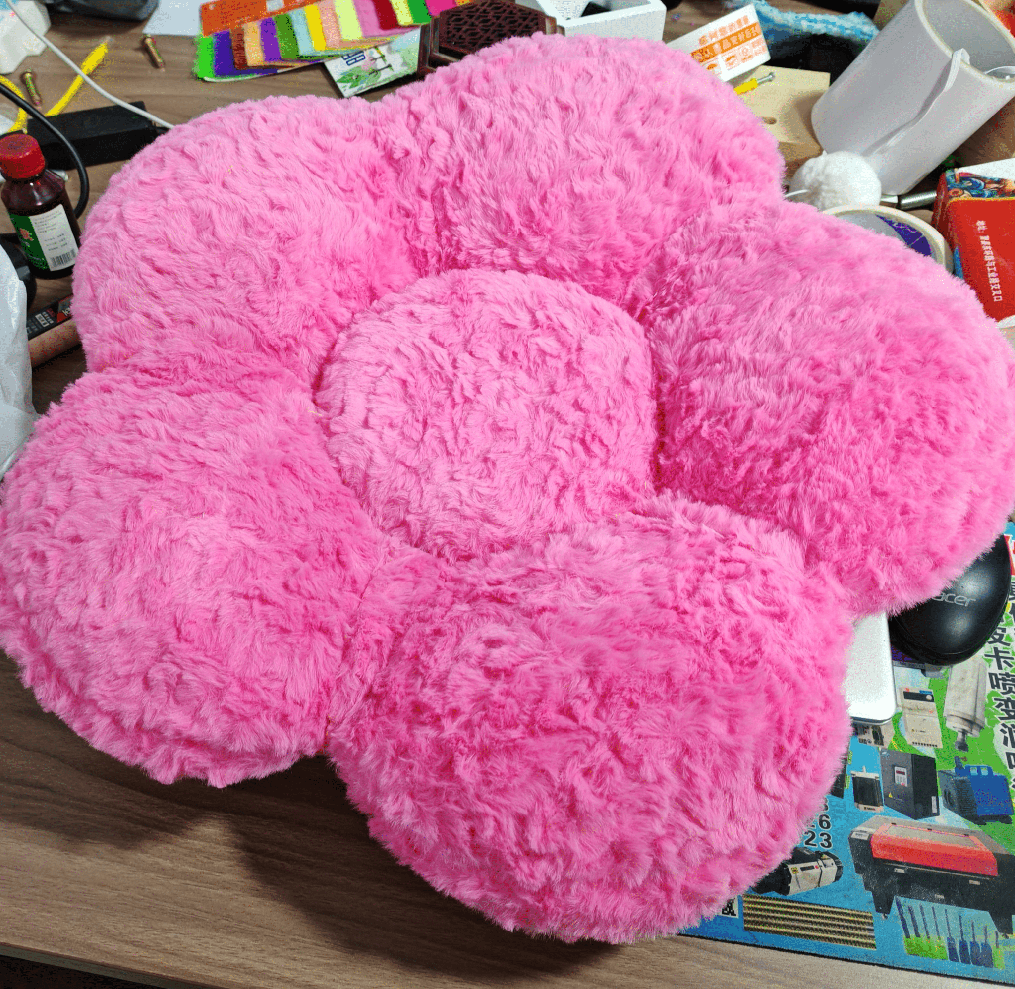 Ma boutique Cat trees Eve Pink Floral Princess Tower for Cats