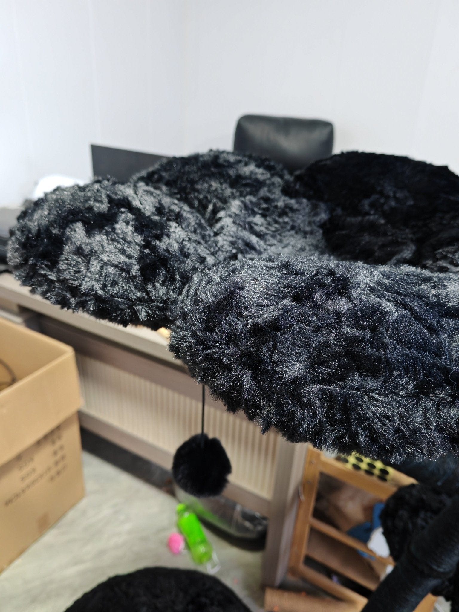 Meowera Cat trees Eve Gothic Black Flower Cat Tree