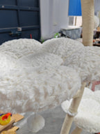 Meowera Cat trees Eve White Flower Cat Tree